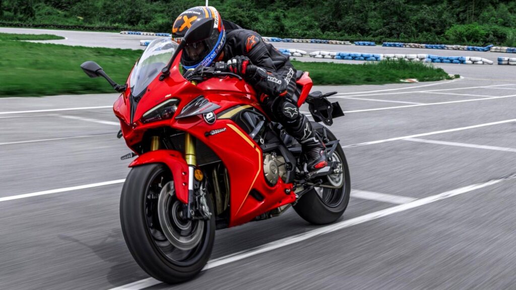 This Sport Bike Looks Like A Love Child Of The Ducati Panigale And BMW S 1000 RR