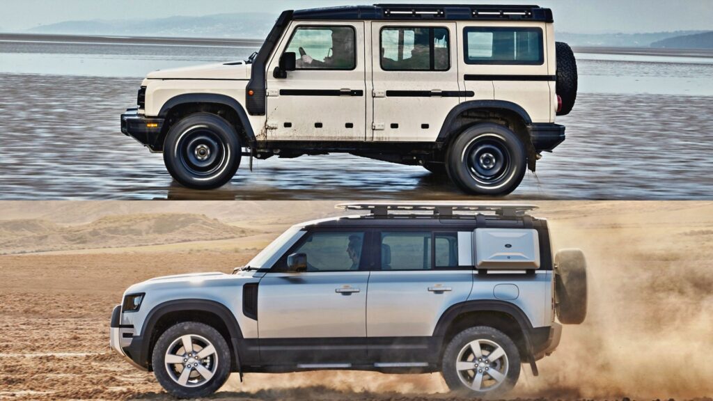 2023 Ineos Grenadier Vs. 2023 Land Rover Defender 110