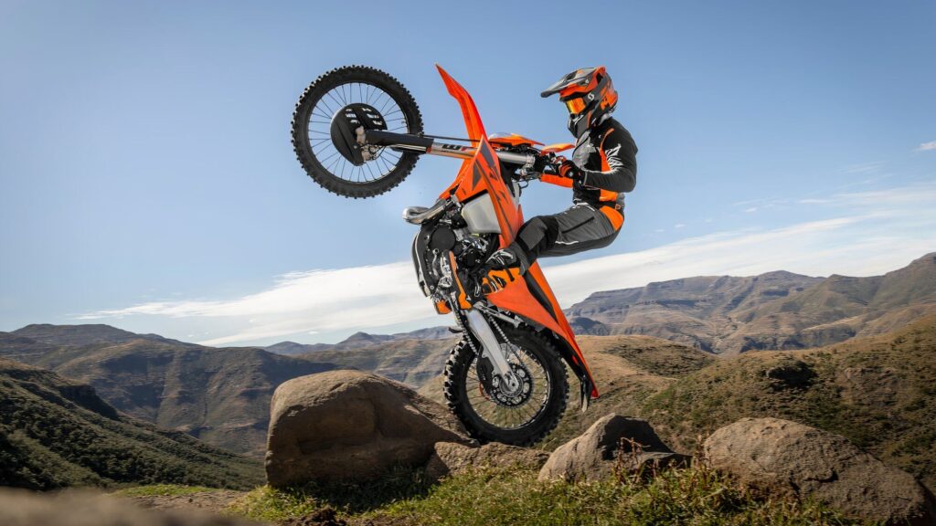 2025 KTM EXC Range Debuts With New Enduro Bike That Runs On Pre-Mix Fuel