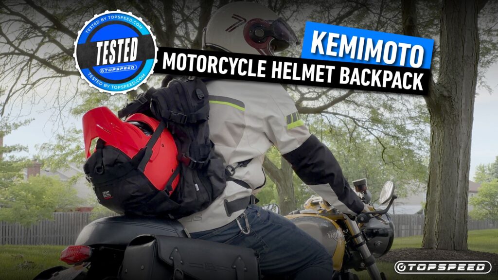 Tried And Tested: Kemimoto Motorcycle Helmet Backpack