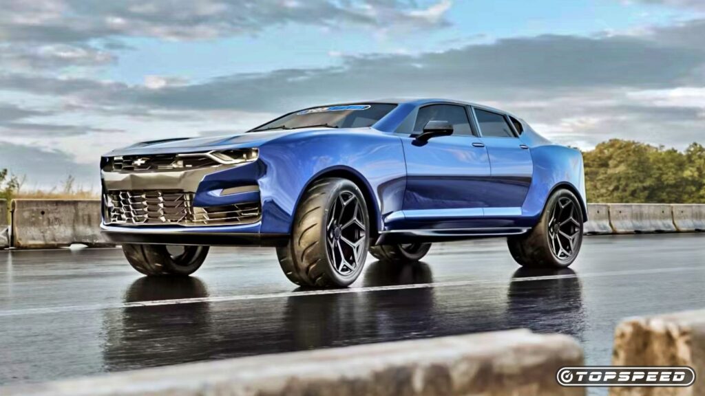 2025 CHEVROLET CAMARO SUV TopSpeed Rendering