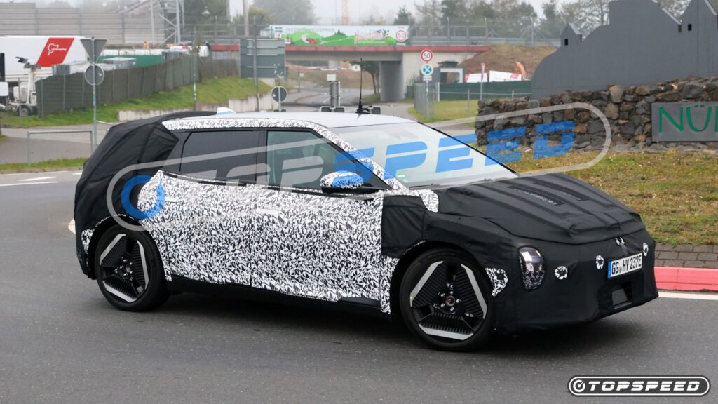 New Spy Shots Surface Of Kia EV4 Undergoing Testing And Development