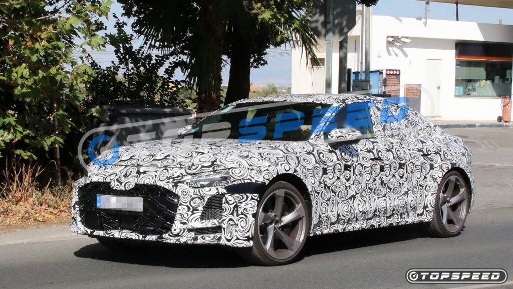 New Audi RS 5 Sedan Seemingly Confirmed In New Spy Shots