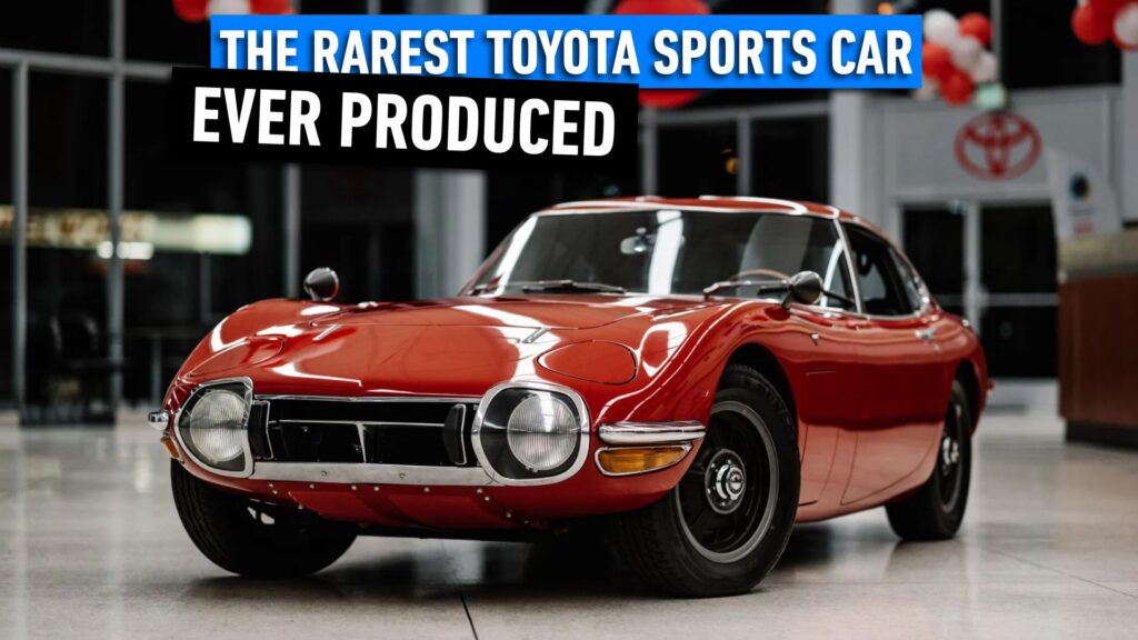 The Rarest Toyota Sports Car Ever Produced