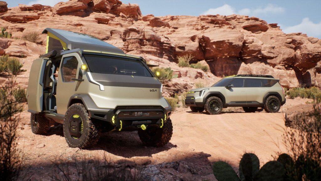 Kia Sets The Stage For Adventuring Abroad With EVs With Concepts At SEMA