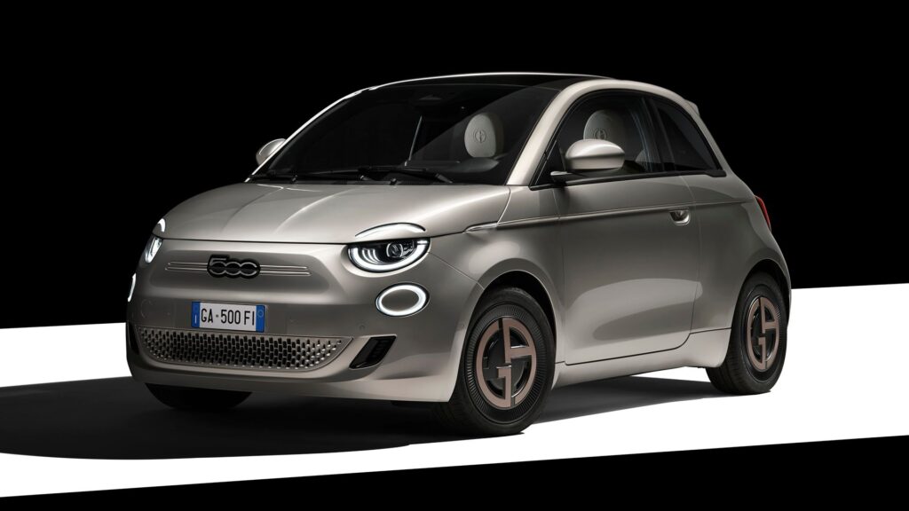 2025 Fiat 500e Giorgio Armani Limited Edition Lands In LA With Style