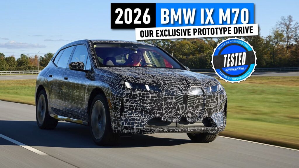 BMW’s 650 Horsepower iX M70 Is A Big Leap For EV SUVs