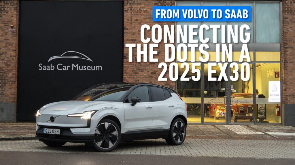 How I Connected The Dots Between Volvo And Saab In An All-Electric EX30