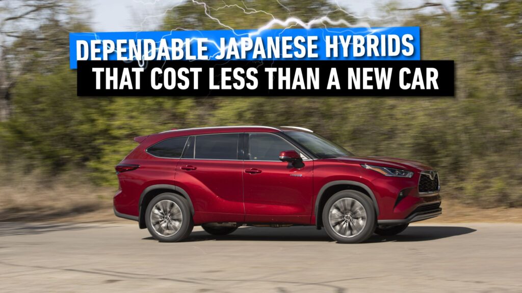 10 Dependable Japanese Hybrids That Cost Less Than The Average Price Of A New Car In 2024