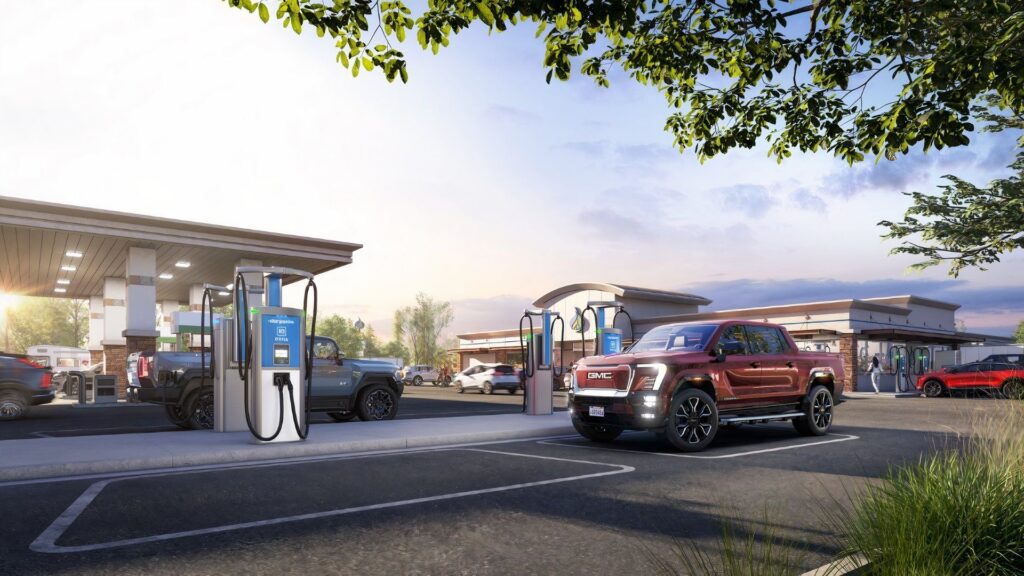 GM And ChargePoint To Deploy 500-kW “Omni Port” EV Chargers