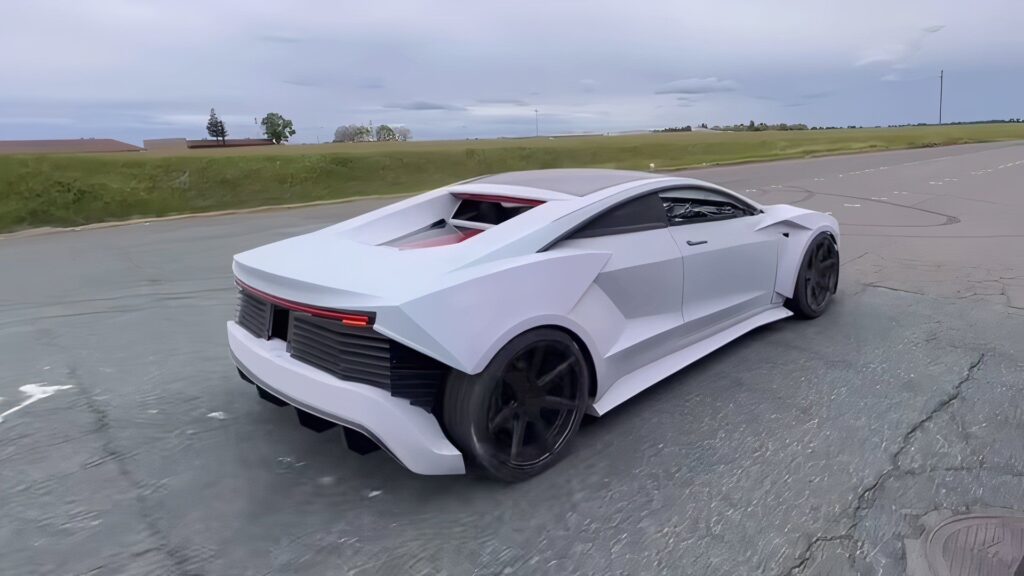 This Custom Tesla CyberRoadster Will Leave You Torn