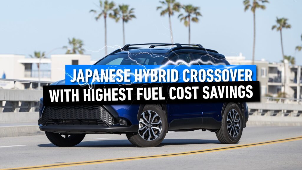 The Japanese Hybrid Crossover With The Highest Fuel Cost Savings