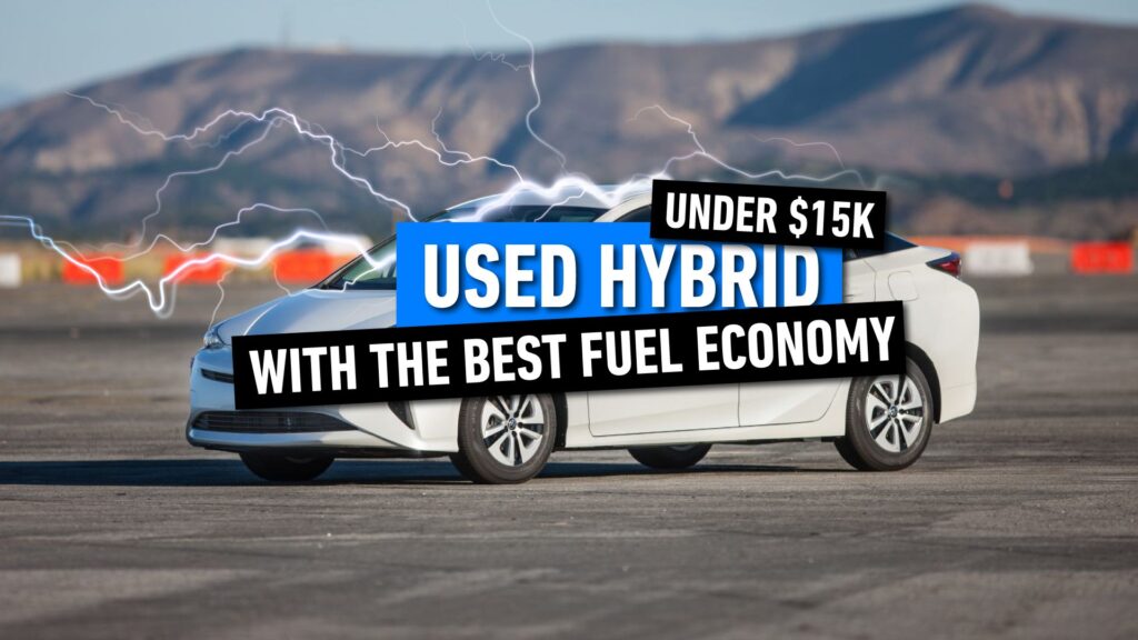 The Used Japanese Hybrid With The Best Fuel Economy Under $20,000