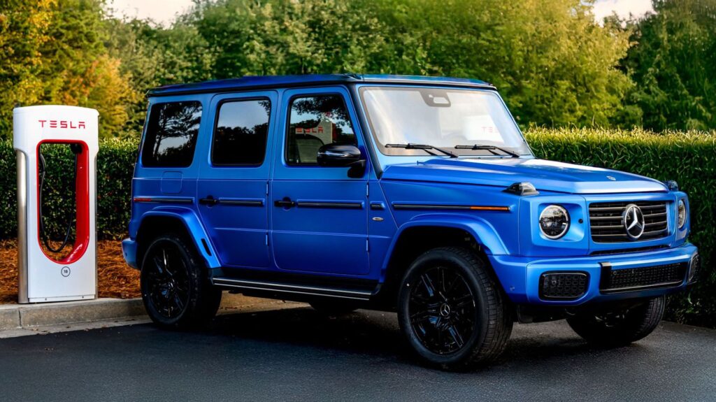 Mercedes EV Owners Will Soon Be Able To Use Tesla Superchargers