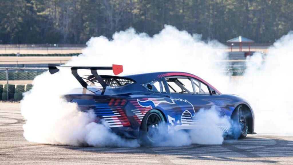Ford Wooing NASCAR Fans With All-Electric Mustang Mach-E Racecar