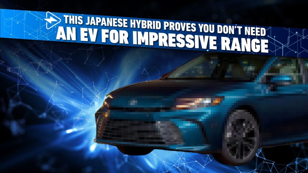 This Japanese Hybrid Proves You Don’t Need An EV For Impressive Range