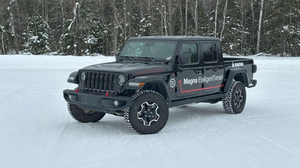 Driving Magna’s EtelligentTerrain Demo Vehicle Is Absolutely Hilarious
