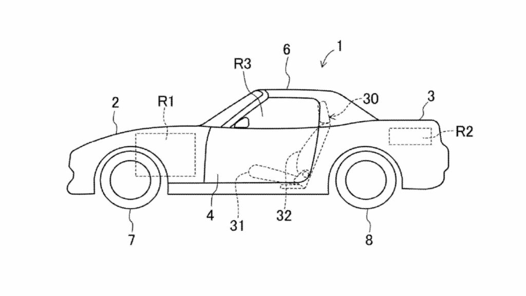 Is This The Electrical Miata? Mazda Patents Enhance EV Dealing with