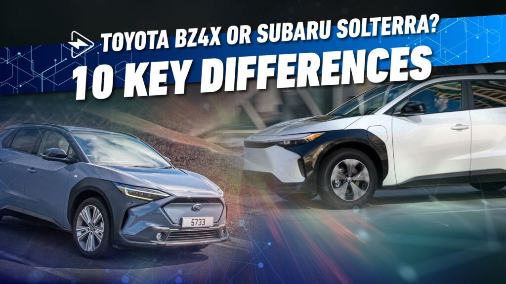 Toyota bZ4X Or Subaru Solterra? 10 Key Variations Between The Two