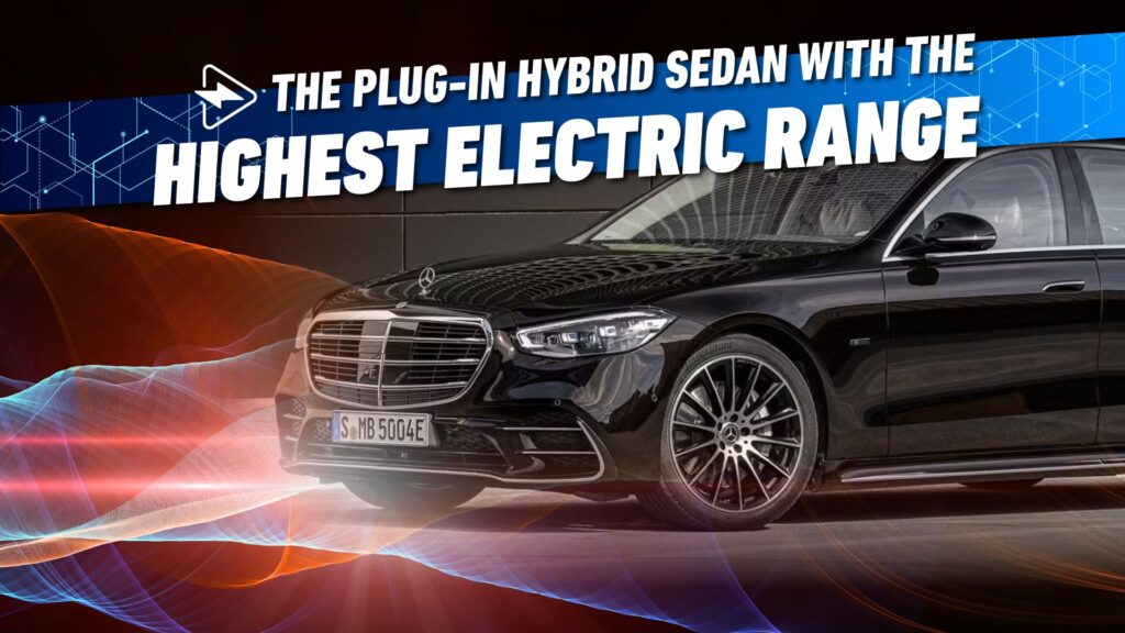 The Plug-In Hybrid Sedan With The Highest Electrical Vary In 2025