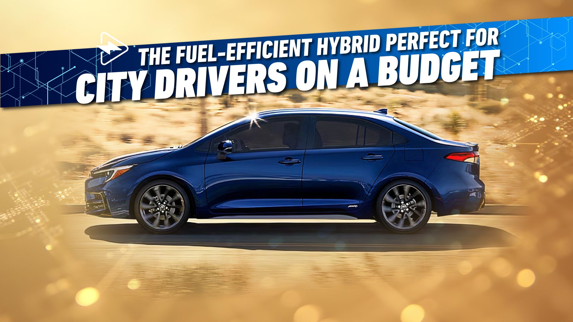 The Gasoline-Environment friendly Toyota Hybrid Good For Metropolis Drivers On A Funds