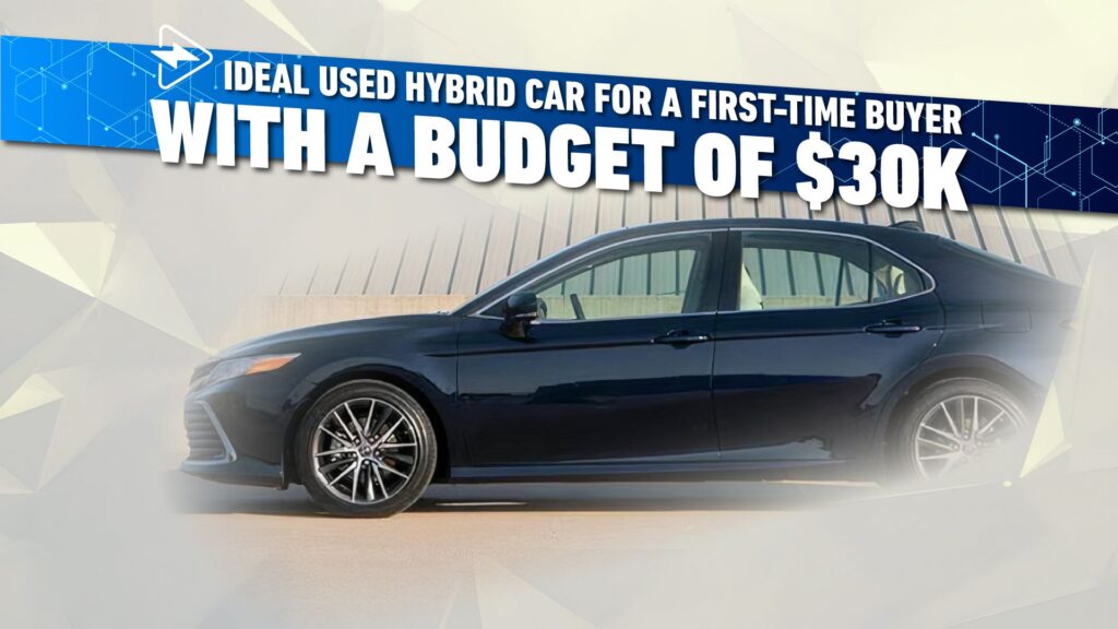 This Toyota Is The Splendid Used Hybrid Automotive For A First-Time Purchaser With A $30,000 Funds