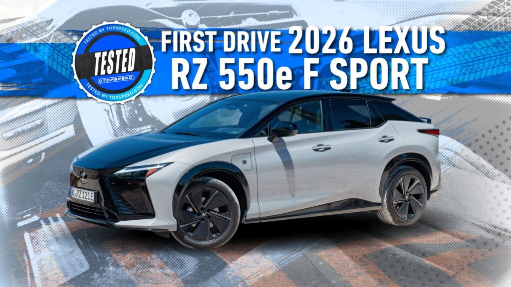 Lexus Sharpens The RZ With The New 550e F SPORT