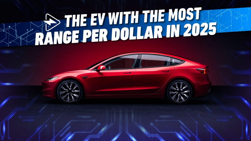 The EV With The Most Vary Per Greenback In 2025 Is A Tesla