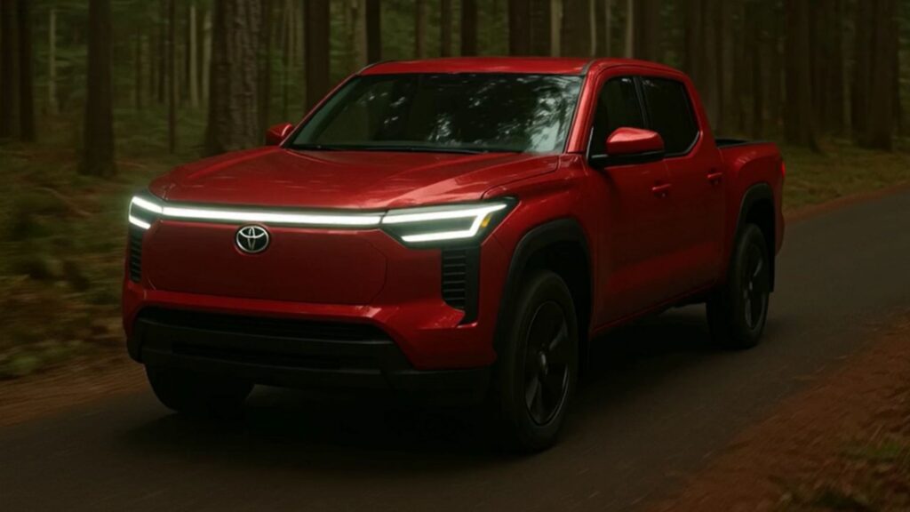 All-Electrical Toyota Tacoma Rendered By Midjourney