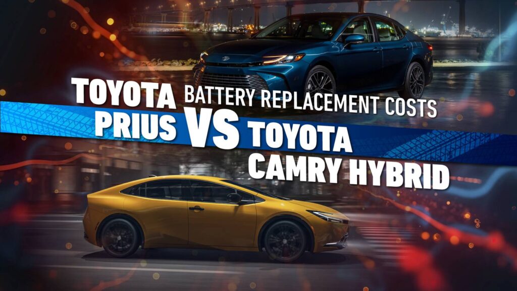 Toyota Prius vs. Camry Hybrid Battery Substitute Prices